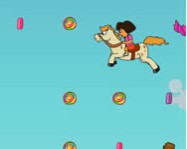 Dora and unicorn online lovas játék