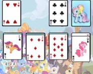 My Little Pony solitaire online lovas játék
